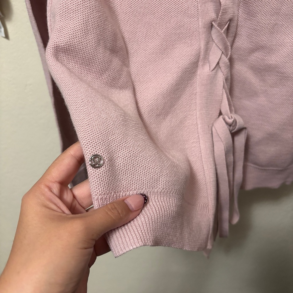 Lululemon Tied To You Sweater Misty Pink - Picture 6 of 7